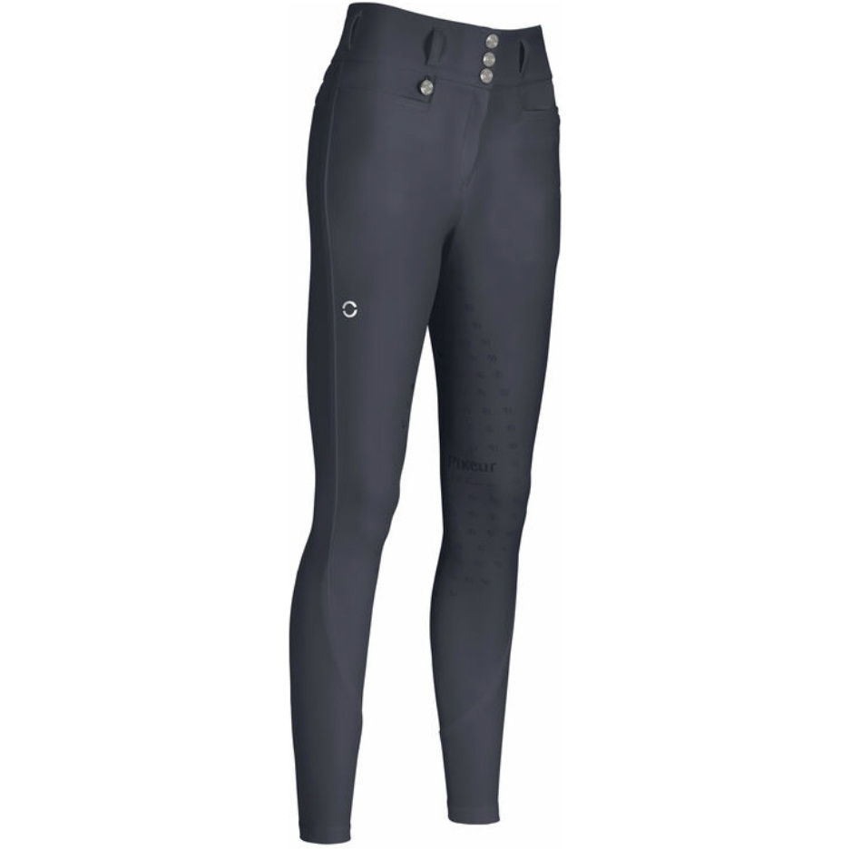 Pikeur Womens Linn Full Screen Print Knee Patch Breeches 246305 486 260 - Dark Shadow